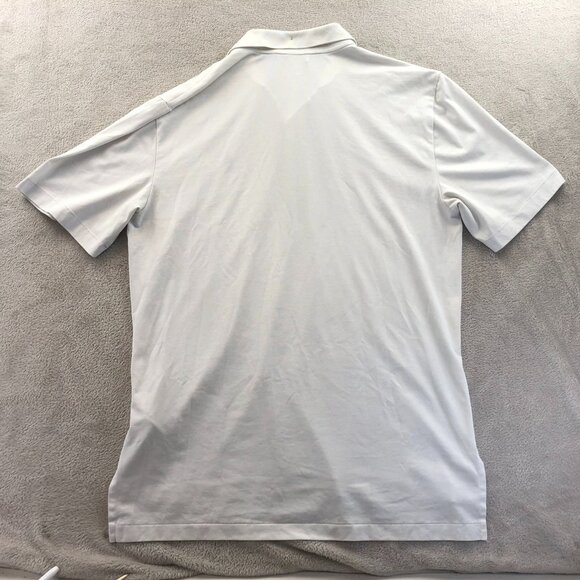 Polo Ralph Lauren Mens Polo Shirt Medium White Classic Golf Travel Short Sleeve - Picture 16 of 16